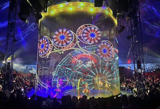 The Big Apple Circus has pitched its big top in Damrosch Park for a fun-filled show that's an ode to its hometown. Photo by Jody Mercier
