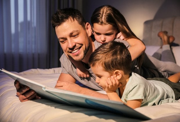 Snuggle up with one of these beloved bedtime stories for kids. Photo courtesy of Bigstock