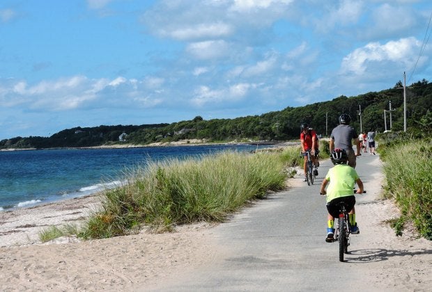 Cape Cod's Shining Sea Bike Path photo courtesy of the Massachusetts Department of Transportation.