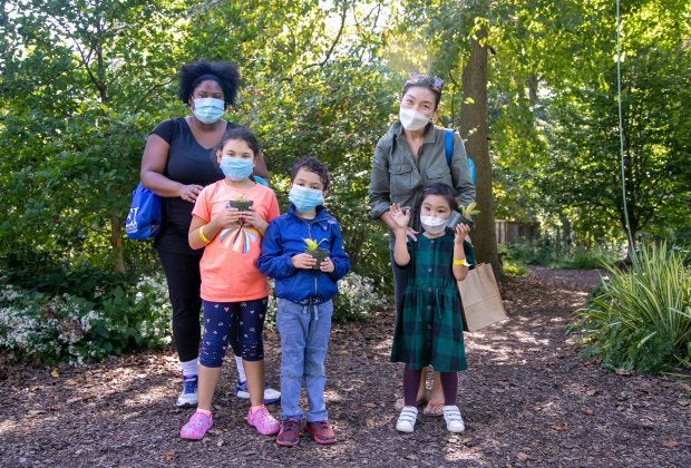 Enjoy four seasons of hiking trails and more. Photo courtesy of Montgomery Parks, M-NCPPC