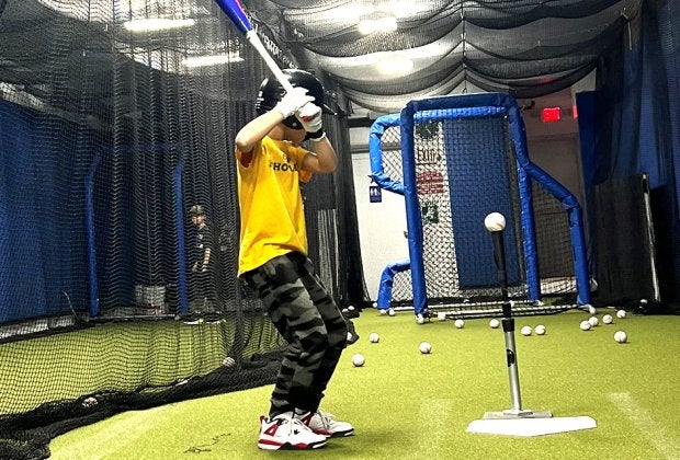Five Star has verything you need for a successful hitting session on your own. Photo courtesy of Five Star