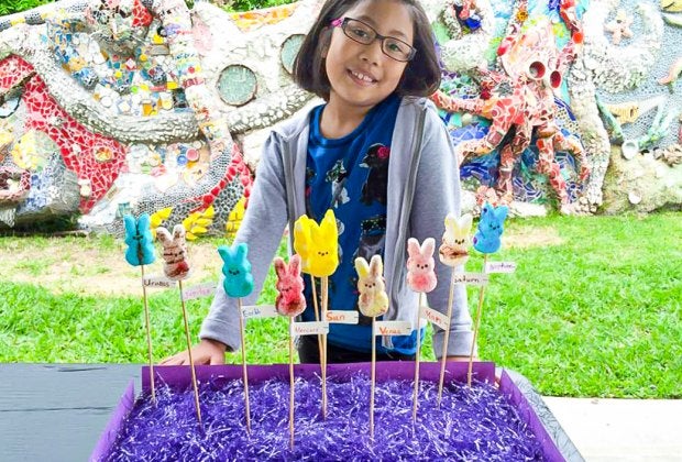 The Orange Show features an egg hunt this year. Photo courtesy of the Orange Show Center for Visionary Art