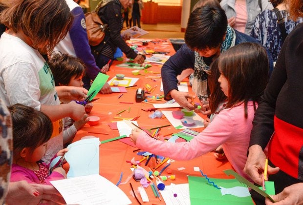 Drop in to the Princeton University Art Museum anytime between 10:30am and 1pm for Free Family Art Day. Photo courtesy of the museum