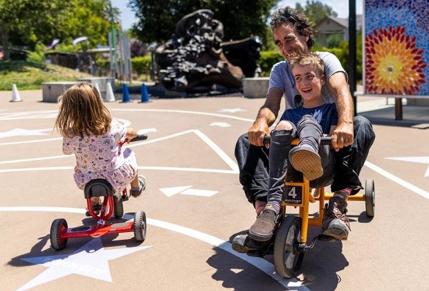 The Children's Museum of Sonoma County has lots of fun activities both indoors and outdoors. Photo courtesy of the museum