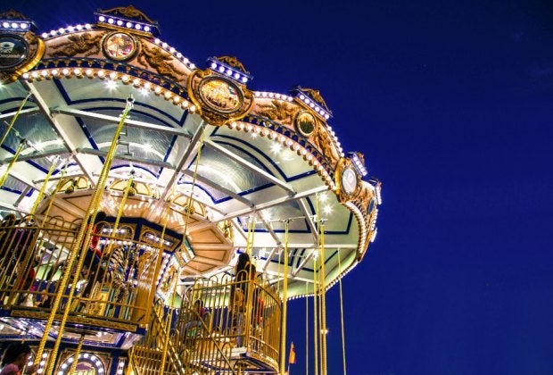 A double-decker Christmas Carousel is set to rotate just steps from Macy's this holiday season. Photo courtesy of 34th Street Bid