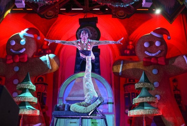 Hurry to Cirque Dreams Holidaze before it leaves town! Photo courtesy of the event. 