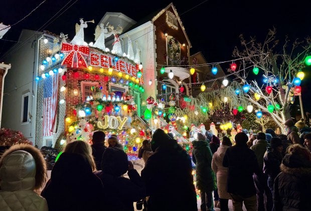 The eye-popping displays of the Dyker Lights are a holiday must-see in NYC. Photo by Jody Mercier