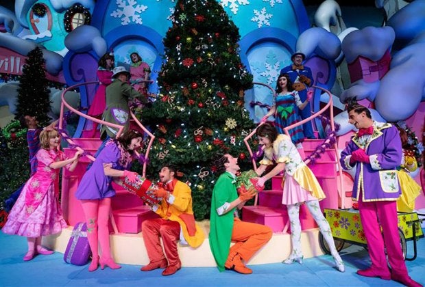 Holidays at Universal Orlando Resort start this weekend, including the ever-popular Grinchmas live show. Photo courtesy Universal Orlando