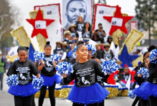 Celebrate the legacy of Martin Luther King Jr. with parades and events all around the city. Photo courtesy of the Kingdom Day Parade