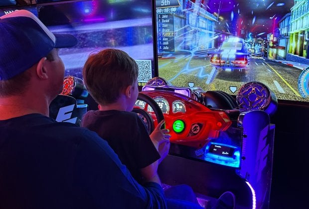 Head to an arcade like Lucky Strike for some post-Christmas thrills. Photo by Jennifer Voit