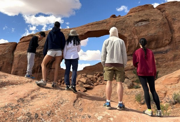 Arches National Park is a must-visit in Moab. Photo by the author