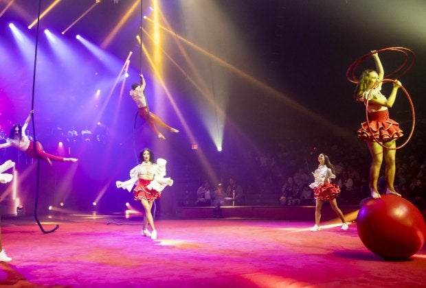 The Big Apple Circus puts up its big top in Damrosch Park for a seasonal run beginning Friday night. Photo courtesy of Big Apple Circus