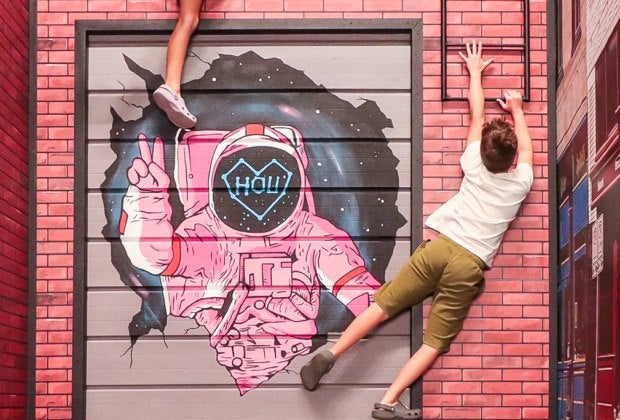 Museum of Illusions Houston. Photo courtesy of the author