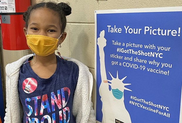 Whether you're visiting NYC or live here, you'll need to take into account the Key to NYC vaccine requirement. Photo by author