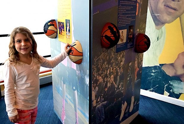 Palm a basketball and see how your grip measures up against the pros'. 
