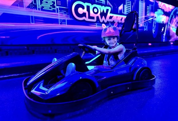 Hit the awesome go-kart course at Xplore Family Fun Center. Photo courtesy of Xplore Commack