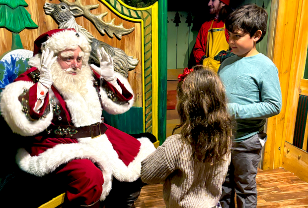 Santa is a busy man, so reservations are required to visit Santland at Macy's Herald Square in New York City in 2024. Photo by Marisa Iallonardo 