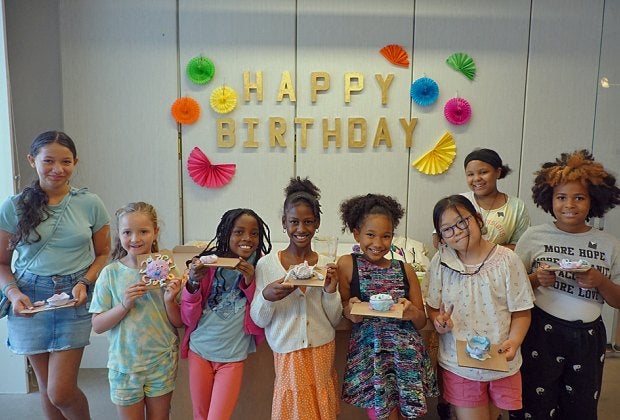 Host a creative, fun-filled birthday party celebration for your child’s special day at the Museum of Arts and Design. Photo by Jody Mercier