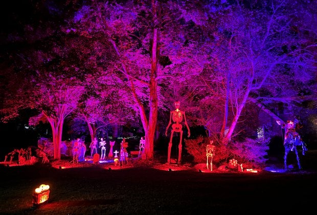 East Cobb's Chimney Springs is THE ultimate neighborhood to trick-or-treat on Halloween. Photo by Melanie Preis