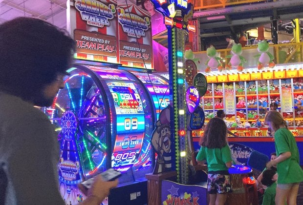 The Funplex's arcade and play spaces in Mt. Laurel will make little gamers happy. Photo by Kaylynn Ebner