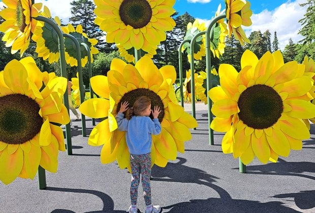 Van Gogh’s Flowers is now open at the  New York Botanical Garden through October 26.