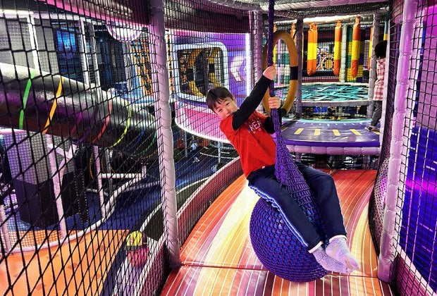 Flying Apple is the perfect place for play dates, parties, exploring, playing, and climbing! 