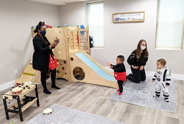 Take your crew to Lidia's Play Cafe where you can rent the entire play area for a 90-minute private play session.