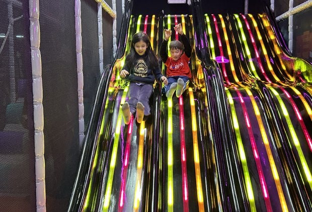 Brooklyn's Flying Apple offers action-packed fun for kids of all ages. 