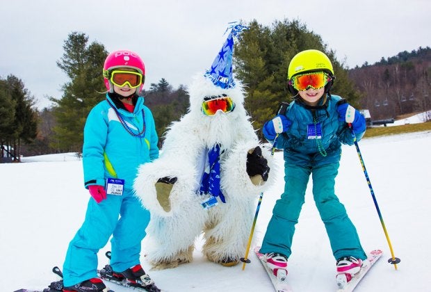 Connecticut's Mohawk Mountain Ski Area offers endless opportunities for fun in the snow. Photo courtesy of the Mohawk Mountain