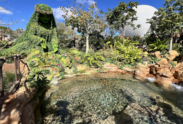 Enjoy the self-guided trail where you can "play" with water as it travels from the sky to the oceans and back again at Journey of Water, Inspired by Moana. Photo by the author