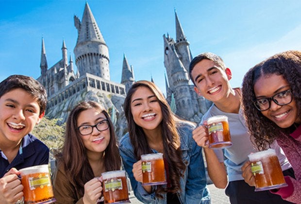 Nothing like a birthday butterbeer at Wizarding World of Harry Potter. Photo courtesy of Universal Orlando