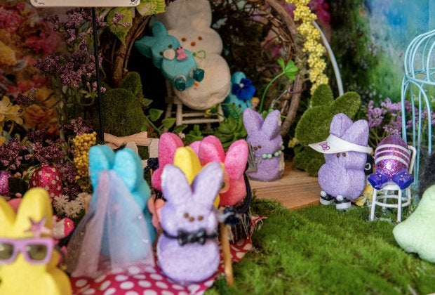 Peddler's Village presents its annual Peeps In The Village competition and display. Photo courtesy Peddlers Village 