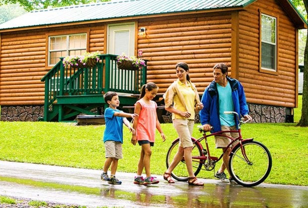 Located next to Dutch Wonderland, this campground is a great “first camping” experience for young kids. Photo courtesy of Dutch Wonderland
