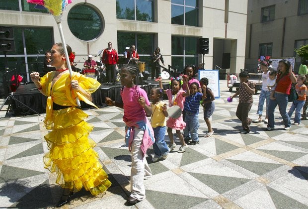 University City's annual children's fest is back, with a line-up of performances and creative play activities. Photo by R. Kennedy/Visit Philly