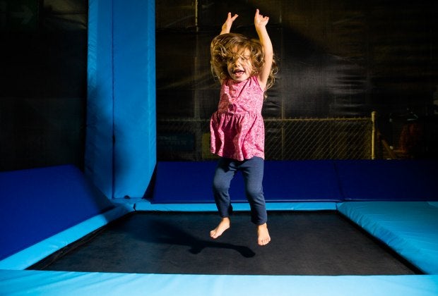 Jump for joy for the many indoor playgrounds in the Bay Area. Photo courtesy of House of Air