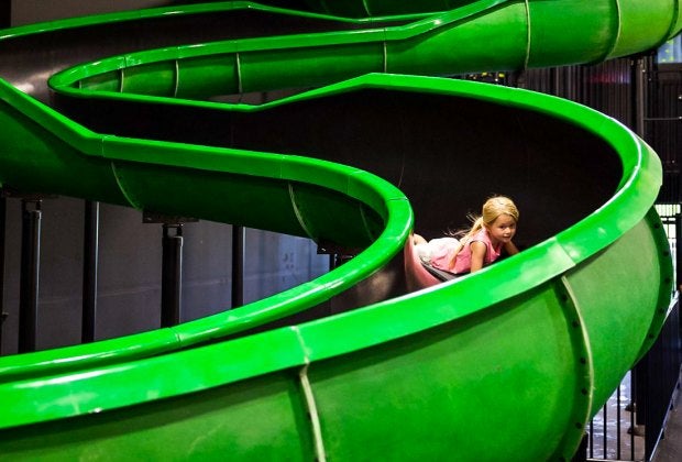 Slick City is a massive action park now open in the Katy Mills Mall. Photo courtesy of the Slick City Katy Facebook page