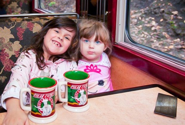 Christmas trains near Houston 2024. Photo courtesy of The Polar Express Train Ride at the Texas State Railroad