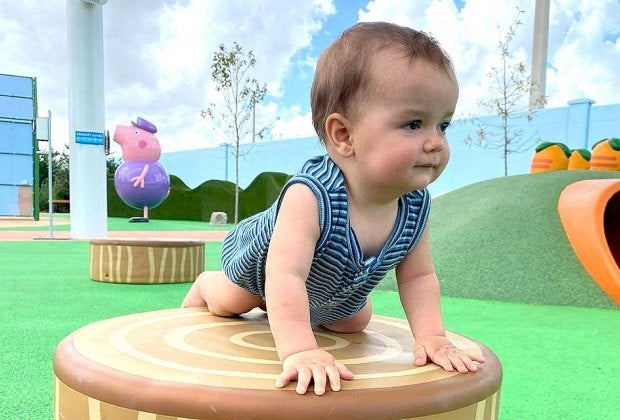Adventures await you and your little piggies at Rebecca Rabbit's Playground at Peppa Pig Theme Park. Photo courtesy of Legoland