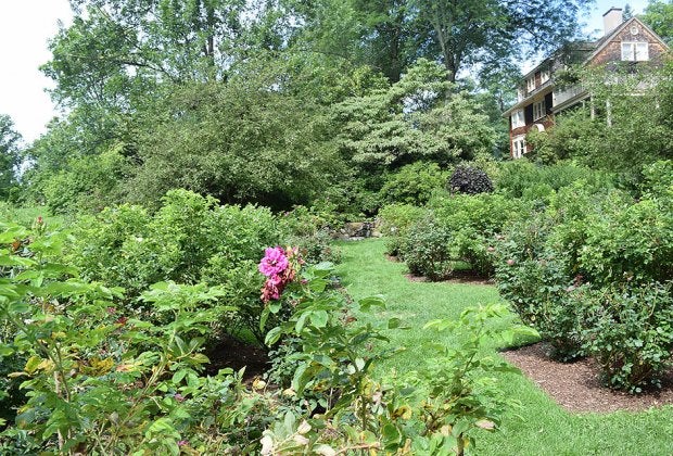 The gardens and walking paths of Reeves-Reed Arboretum remain open to the public. Photo by Kaylynn Ebner