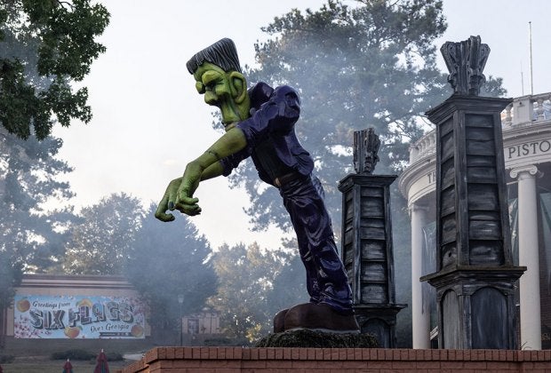 Fright Fest at Six Flags Over Georgia is one of the most popular teen Halloween events across Atlanta. Photo courtesy of Six Flags Over Georgia