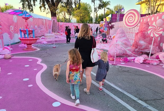 This saccharine-sweet walking experience is perfect for kiddos and canines.