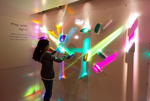 AMNH is closed through Friday, March 27. Catch the interactive exhibit The Nature of Color when it reopens. Photo by Kendra Snyder for AMNH