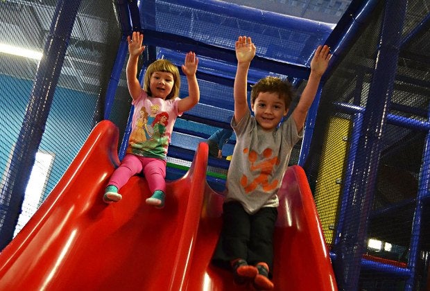 The Play Place is open for indoor fun seven days a week from 9am to 6pm. 