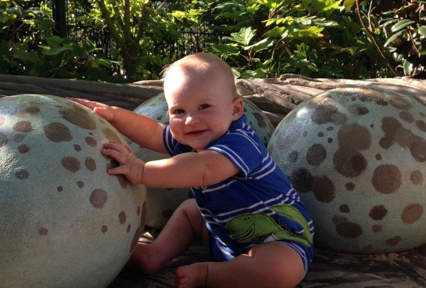 The Rory Meyer's Children Garden is one of the best things to do with baby in DFW. Photo by Gabby Cullen