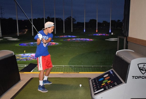 Swing for the fences at Topgolf in Holtsville. 