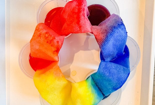 Rainbow crafts for kids will add color to your world. 