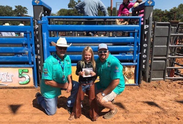 Grab your cowboy hats and boots and get ready to wrangle up some rodeo fun at the Waller County Fair & Rodeo. Photo courtesy of David Roesner with Waller Bulldog Sports.