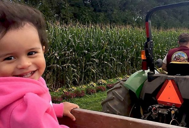 Kids will enjoy the White Post Farms hayride.