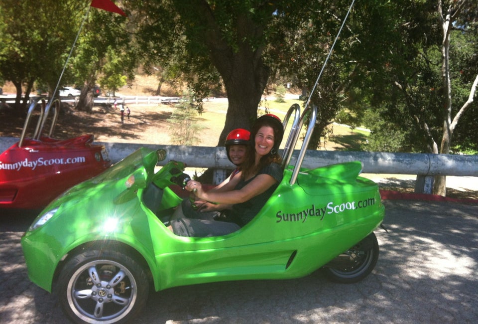 Sunny Day Scoot: Driving Tours of Griffith Park & Parties in Scooter Cars