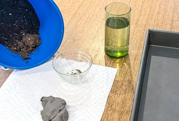 How to Make Wildflower Seed Bombs: Gather your materials